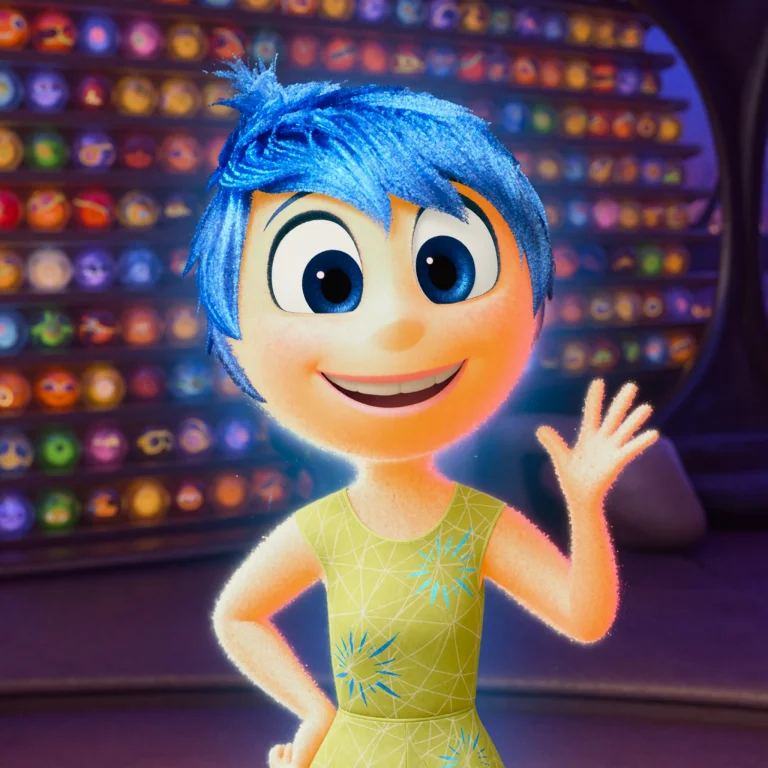 Joy From Inside Out, Torso Shot, Wearing Her Yellow-green Dr...