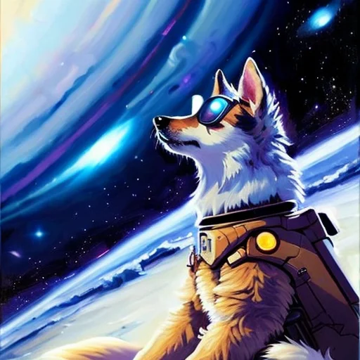 Space Dog, Moody, Salt And Pepper Punk Hair, Profile Picture...