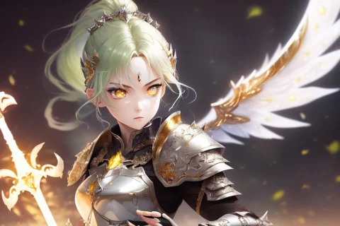 Full-body Masterpiece Of A Hero, Lineless, Anime Movie Scree... — Stable Diffusion AI Prompt: ((full-body masterpiece of a hero))), (((lineless, anime movie screencap, hypere...