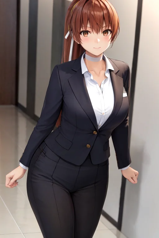 Masterpiece, Best Quality, Highres, 1girl, Kasumi, Office La...