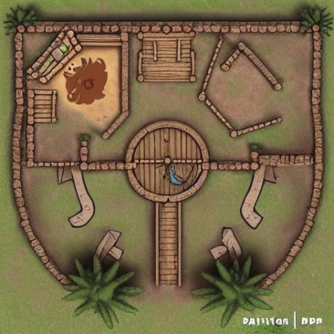 2d Dnd Battlemap,lava — Stable Diffusion AI Prompt: 2d dnd battlemap,lava