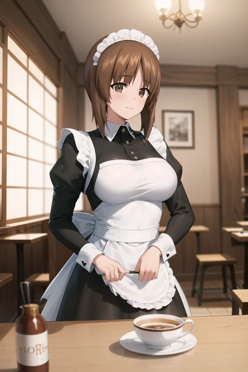Masterpiece, Best Quality,1girl, Solo, Girls Und Panzer,nish...