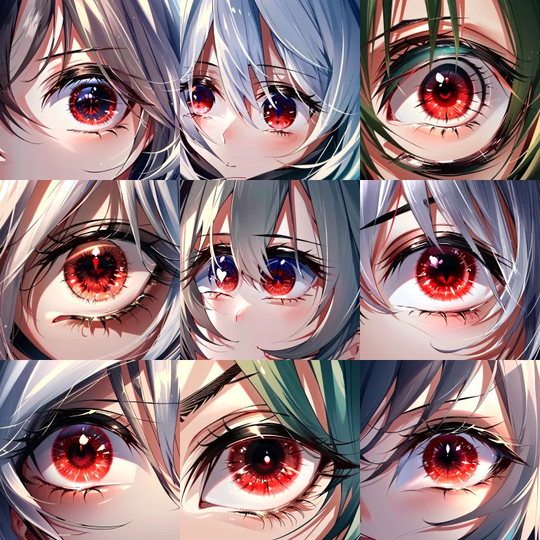 Loraeyesgen0.4 Masterpiece, Best Quality, Red Eye1.3, 1girl,...