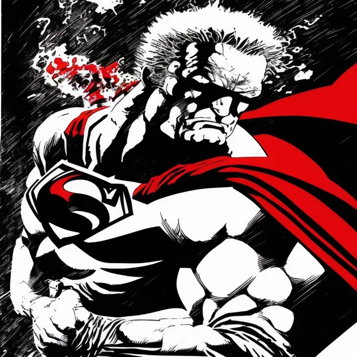 Superman, Red And Black Color Scheme, Sincityiamyork
