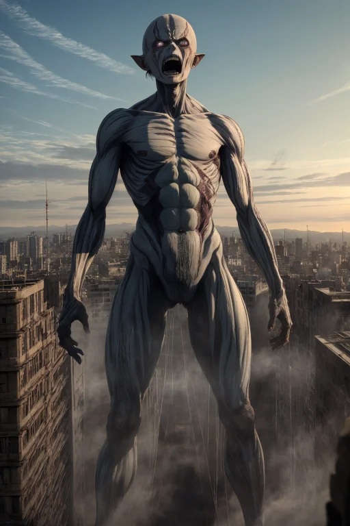 Attack Titanshingeki No Kyojin, Gollum As A Titan, Attack On...