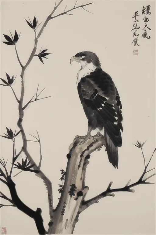 Shukezouma, Negative Space, , Shuimobysim , The Eagle Stood...