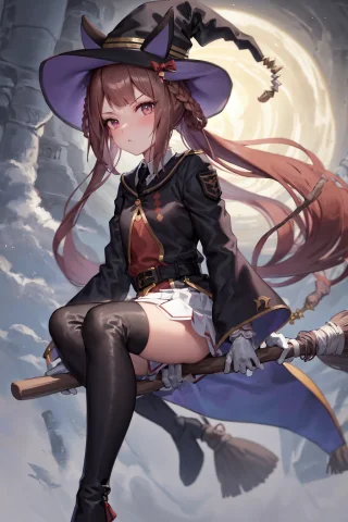 Masterpiece, Best Quality, Sweep Tosho Umamusume, Broom, Bro... — Stable Diffusion AI Prompt: masterpiece, best quality, sweep tosho \(umamusume\), (broom, broom riding:1.2),...