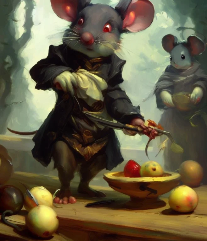 Tiny Fantastical Character By Laxpeintv2, Anthropomorphic Mo...