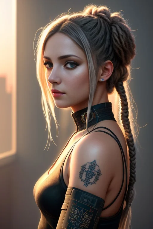 Raw Portrait Photography Of Beautiful Girl With Blue Eyes An...