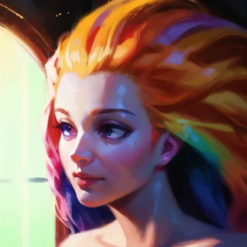Masterpiece, Best Quality, 8k, Oil Painting, Soft Lighting,... — Stable Diffusion AI Prompt: masterpiece, best quality, 8k, oil painting, soft lighting, morning, 1girl, port...