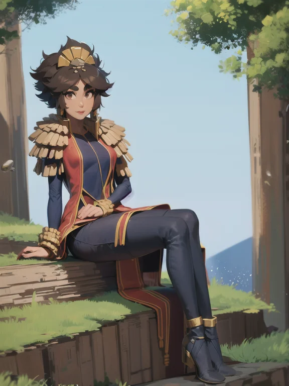Thin Woman, Solo, Taliyah, Long Sleeves, Sitting On Cliff, ,...