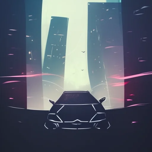 Darkflatartai A Car Driving In The City
