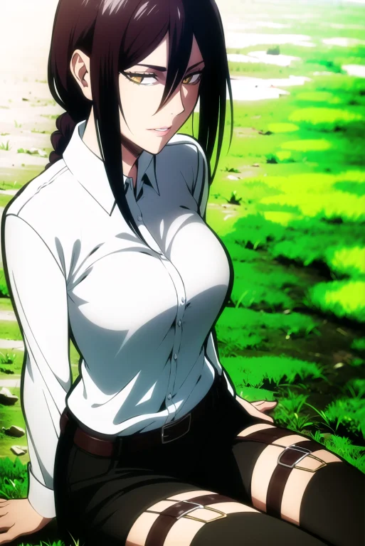 Aot Style, Shingeki No Kyojin, Makima Chainsaw Man, Red Hair...