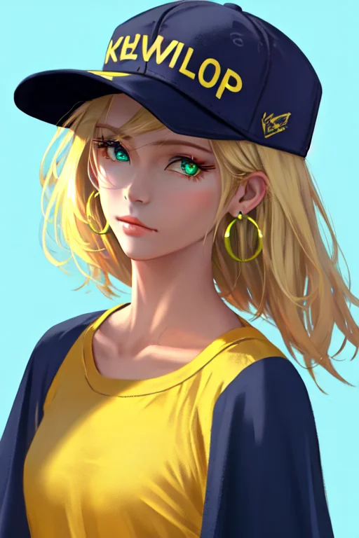 Wlop, Masterpiece, Best Quality, 1girl, Aqua Eyes, Baseball...