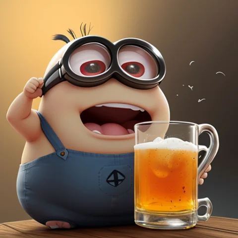 A Very Fat Minion Shrieking And Gnashing Its Teeth, Digital... — Stable Diffusion AI Prompt: a very fat minion shrieking and gnashing its teeth, digital art by greg rutkowsk...