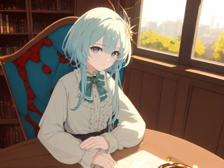 Masterpiece, Best Quality, Yog-sothoth, 1girl, Solo, Sitting...