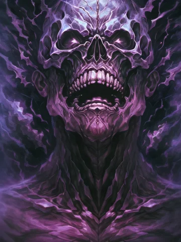 Loraluisapeldritchskullv10.45 A Portrait Of A Mad Man, Skull... — Stable Diffusion AI Prompt: a portrait of a mad man, skull, eldritch horror, screaming, realistic digital p...