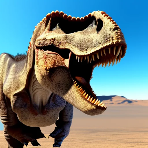 Tyrannosaurus, Roar, No Humans, Sky, Sharp Teeth, Open Mouth...