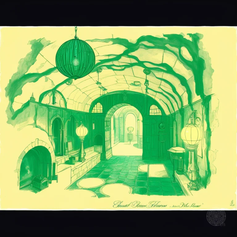 Subterranean Steam Bathhouse In The Lower Quarters, Tiled St...
