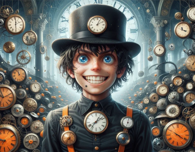 A Clockwork Orange, With An Evil Grin, Terrorizing The Briti...