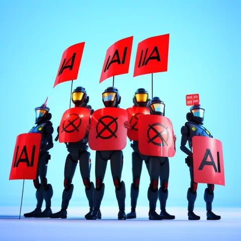 Ai Protest, 3d,, Perfect20, Masterpiece20, High Quality20, 8... — Stable Diffusion AI Prompt: (((ai protest))), 3d,, [perfect:20], [masterpiece:20], [high quality:20], [8k hi...