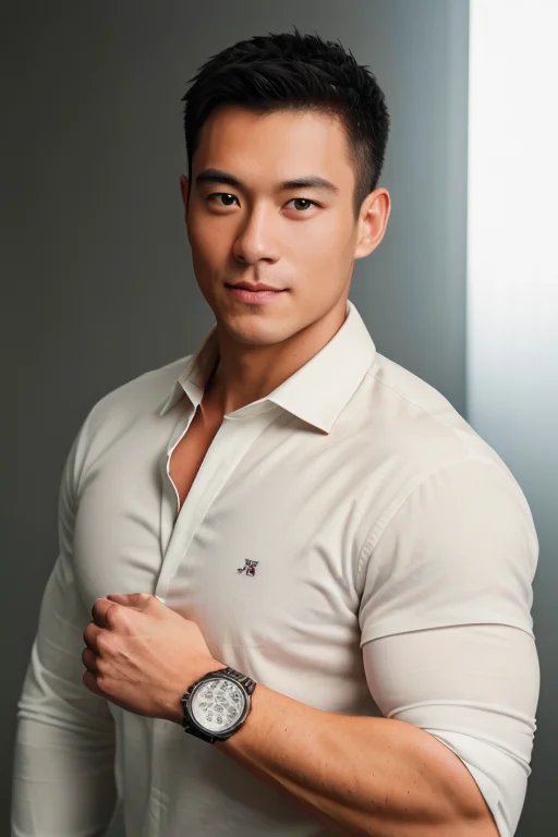 Loralora-custom-modellixian0.6, 1man, A 30 Y.o Muscular Male...