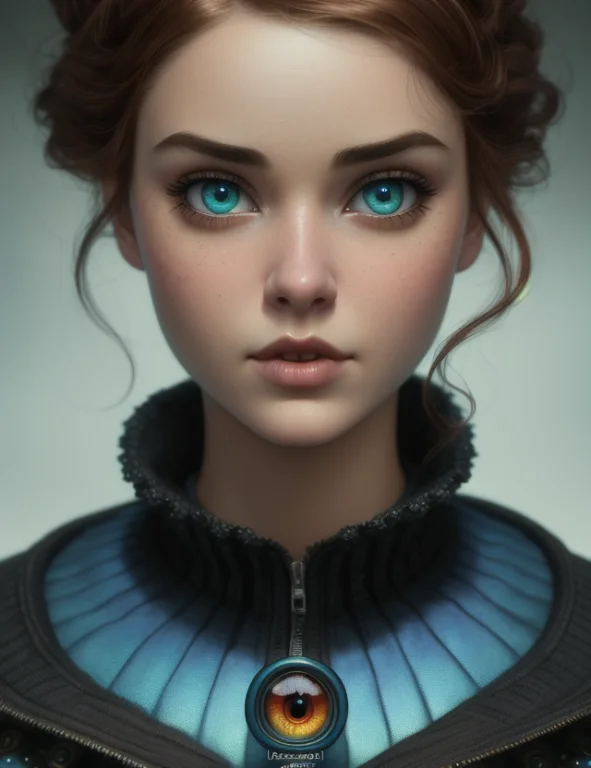 Masterpiece, Best Quality, Lofi Portrait, 8k, 3d, High Detai...