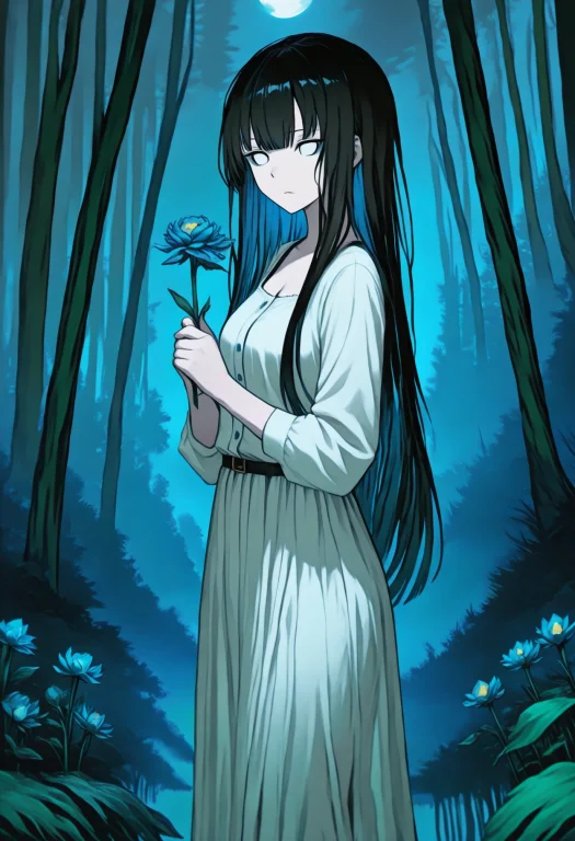 Masterpiece, Best Quality, 1woman, Rusalka, Pale Skin, Long...