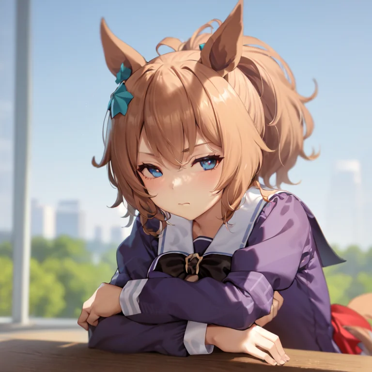 Masterpiece, Best Quality, Taiki Shuttle Umamusume, Portrait...
