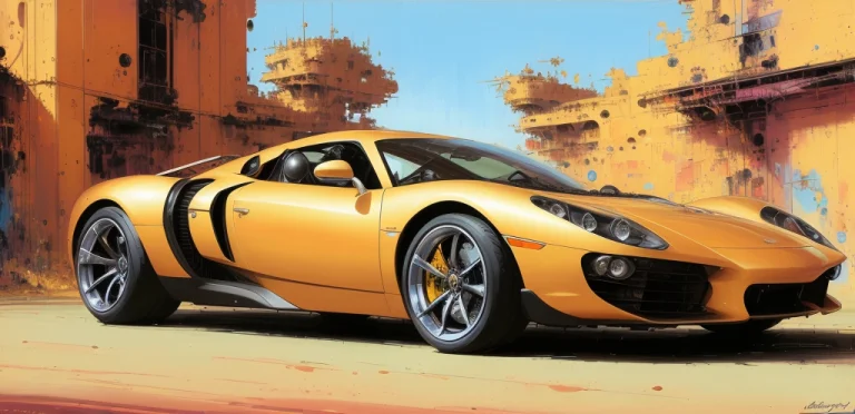 Futuristic Car, Hd, Hdr, Photorealistic, Dslr, Raw, Detailed...