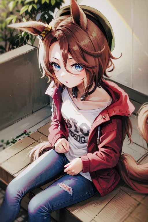 Masterpiece, Best Quality, Narita Taishin Umamusume, Looking...