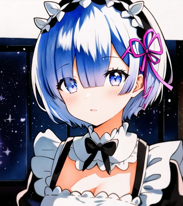Rem Rezero, Hypernetqqqrinkappp0.775, Starryskyprint, Starry...