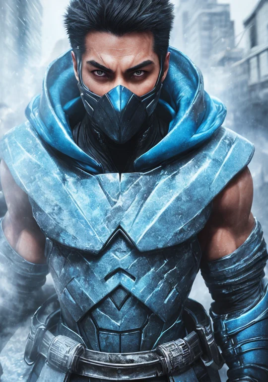 Sub Zero, Cinematic, Hyperrealistic, Photo, Skin Detailed, H...