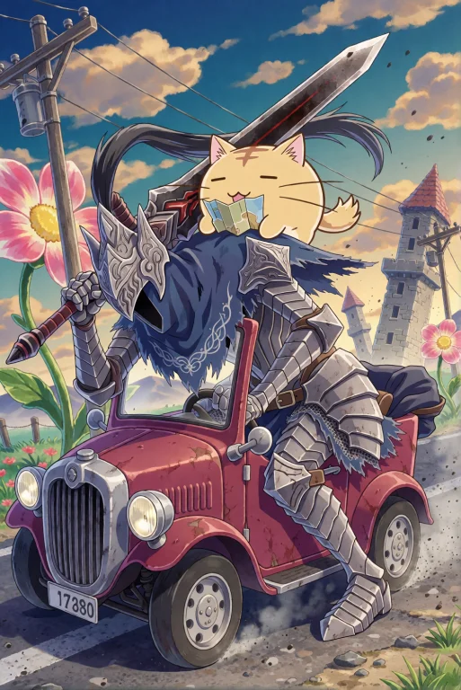 Miyukiruriastyle Anime Illustration Depicts Artorias The Aby...