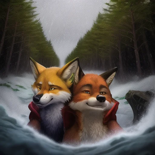2 Lean Very Handsome Fox Guys Trying To Survive An Ordeal Ni...