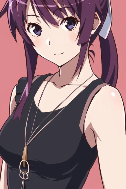 Senjohitagi, Senjougaharahitagi, 1girl, Solo, Purplehair, Lo...