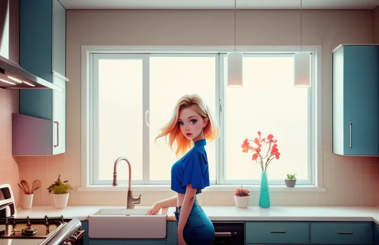 Dreamlikeart Analog Style Mdjrny-v4 Style Establish Shot Of...