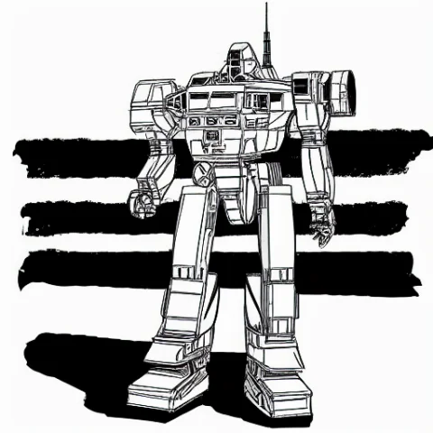 Mechbattletechclassictr3025 — Stable Diffusion AI Prompt: MechBattleTechClassicTR3025