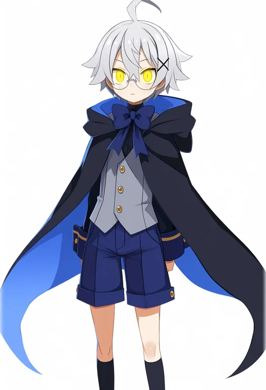 Masterpiece, Best Quality, Dsgz, Dsg,,1boy, White Hair, Grey...