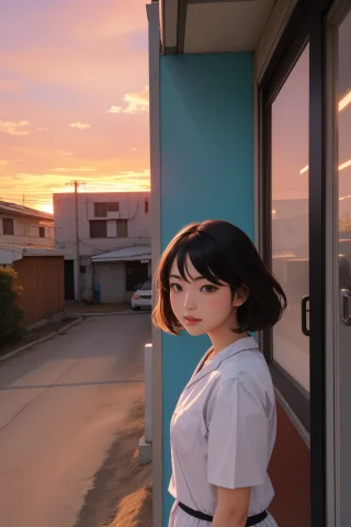 1girl, Lorawuguangyu10240.8, Landscape Of A Drab Dental Clin... — Stable Diffusion AI Prompt: 1girl, , landscape of a Drab Dental clinic, at Sunset, Classical, Evil, Lomograp...