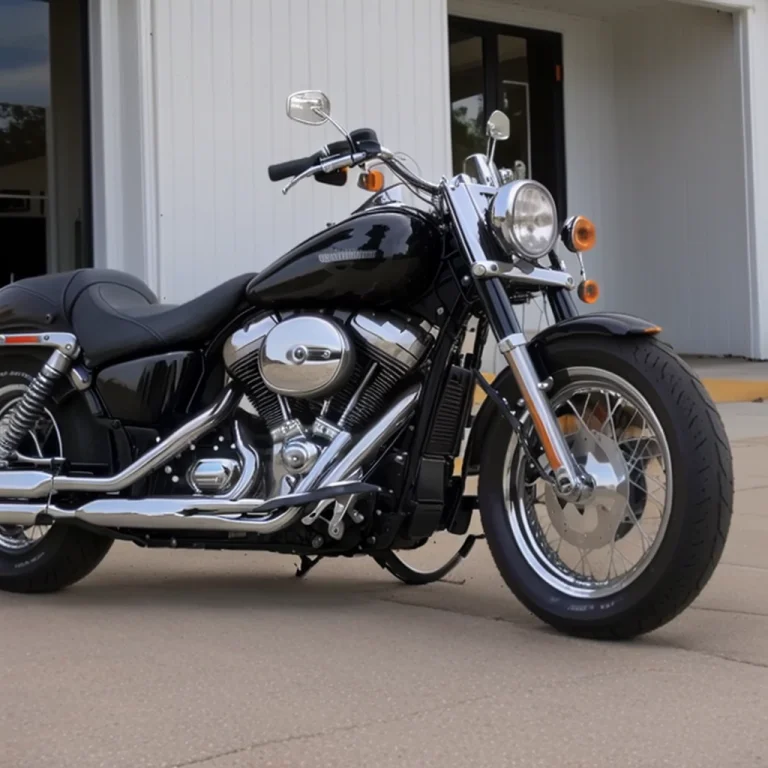 A Harley Davidson Motorcycle