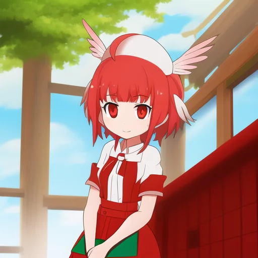 Crested Ibis Kemono Friends, Kf1, Kf1 Style, Flat Shading, 1...