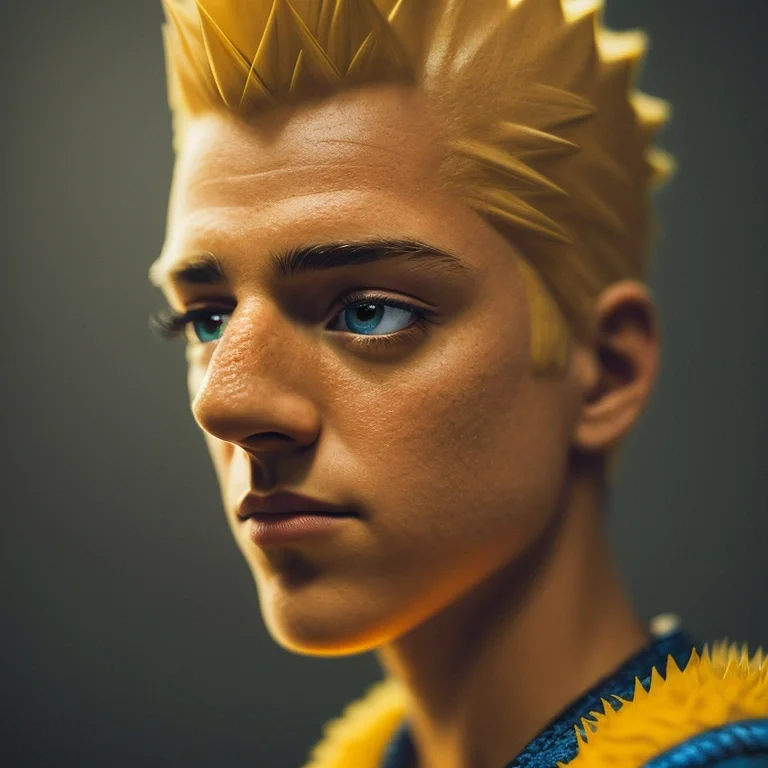 Bart Simpson1.1, Natural Skin Texture, 24mm, 4k Textures, So...