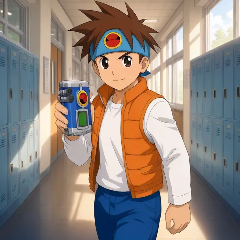 P3t3x, Handheld Device, 1boy, Brown Hair, Brown Eyes, White...