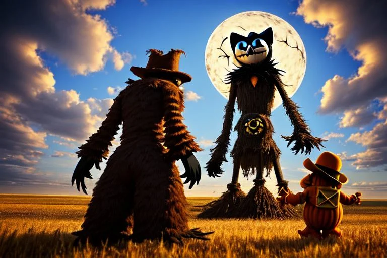 High Quality Cgi, Fantasy, Foto From Below, Felix The Cat An...