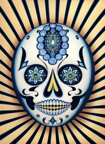 Optical Illusion, Alex Grey — Stable Diffusion AI Prompt: optical illusion, Alex Grey