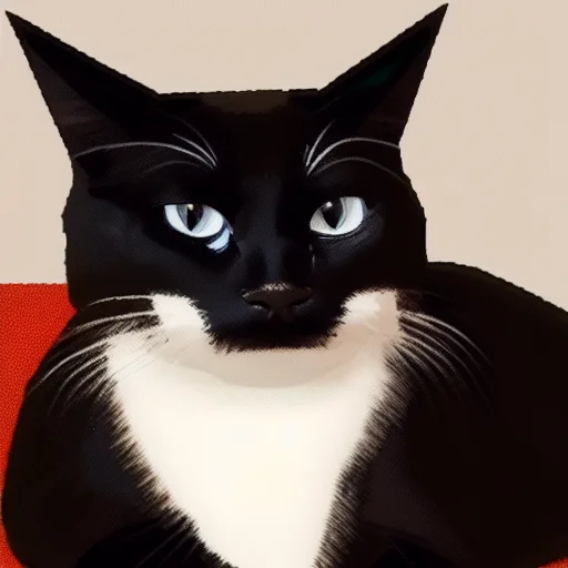 Photo Of Detailed Low Quality Maxwell The Cat