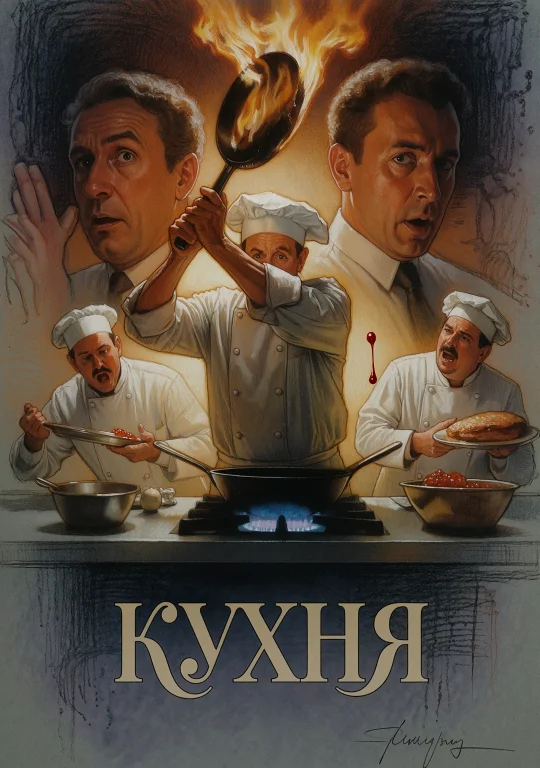 Cinematic Film Still 7. Drew Struzan Style Movie Poster Illu...