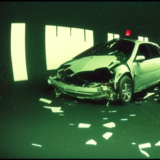 Car Crash In Scrbackrooms, Bad Quality Recording From Old Vh...