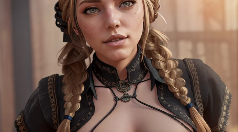 Tiktok Girl, Frombelow1.31 Lying1.2 Blondehairs , Braid , St...